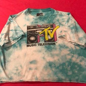 MTV tie dye shirt